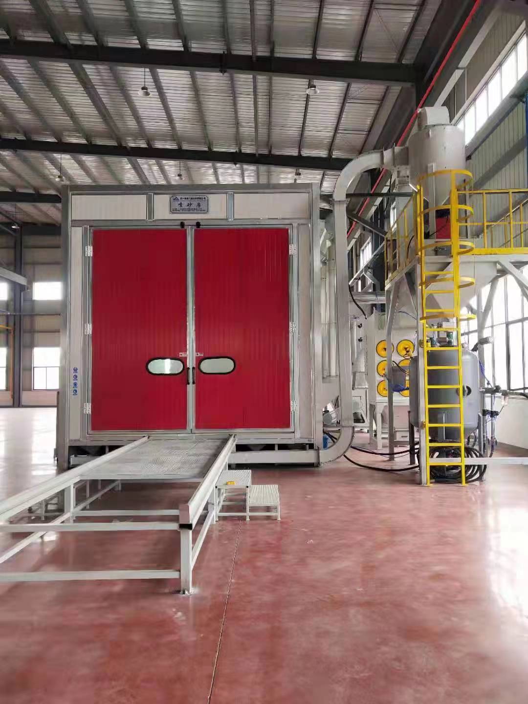 如何讓噴砂房工作更安靜高效