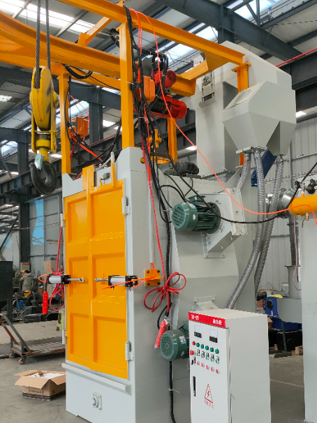 鑄件清砂去氧化皮，拋丸機解決方案