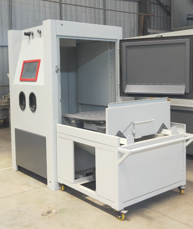 箱式噴砂機 適合小工件批量處理